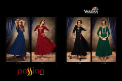 Vardan Designer Passion Vol 1 Rayon Long Kurti Design 991 to 994 Series (2)