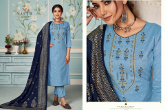 Vastu Tex Elira Vol 1 Lawn Cotton Salwar Suits Collection Design 1001 to 1010 Series (3)