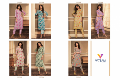 Vatsam Shilpa Linen Kiurti & Bottom Collection Design 151 to 157 Series (11)