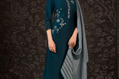 Vink Harmony Viscose Silk Kurtis Plazzo With Jacquard Dupatta Design 941 to 946 4