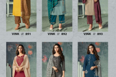 Vink Hazel Premium Hand Work Collection Design 891 to 896 13