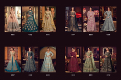 Violet Snow White 6501-6512 Series Long Gown Designer Dress 12