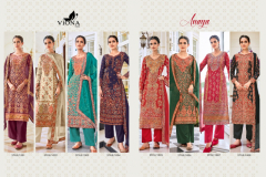 Viona Suit Anaya Pure Pashmina Salwar Suit Design 1001 to 1008 Series (10)