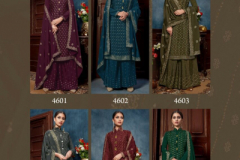 Vipul Alice Chinon Salwar Suit Design 4601 to 4606 Series (7)