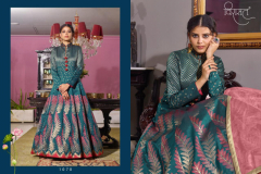Virasat Present Muskan Designer Party Wear Gown Design 1068-1071 Series (3)