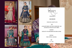 Virasat Present Muskan Designer Party Wear Gown Design 1068-1071 Series (7)