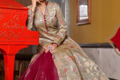 Virasat Present Muskan Designer Party Wear Gown Design 1068-1071 Series (8)
