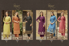 Virasat Royal Viscose Kurti Collection Design 3001 to 3006 Series (10)