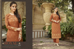 Virasat Royal Viscose Kurti Collection Design 3001 to 3006 Series (2)