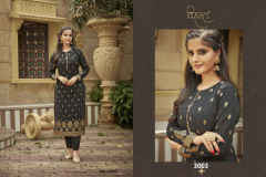 Virasat Royal Viscose Kurti Collection Design 3001 to 3006 Series (5)