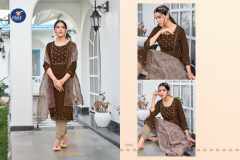 Vitara Fashion Mari Gold Improted Silk Kurti With Bottom & Dupatta Collection Design 1001 to 1004 Series (3)