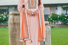 Wooglee Avantika Cotton Slub Kurti With Bottom & Dupatta Collection Design 1001 to 1006 Series (2)