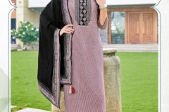 Wooglee Avantika Cotton Slub Kurti With Bottom & Dupatta Collection Design 1001 to 1006 Series (4)