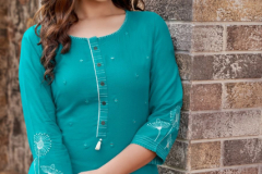 Wooglee Barbella 8 Heavy Rayon Kurti Design 2054 to 2059 Series (1)