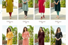 Wooglee Barella Vol 4 Rayon Handwork Kurti Collection Design 2024 to 2031 Series (7)