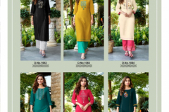 Wooglee Celebration Vol 13 Rayon Kurti With Bottom Design 1082 to 1087 Series (10)