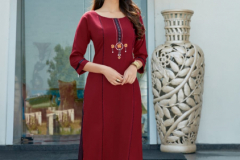 Wooglee Fashion Celebration Vol 08 Heavy Rayon Kurtis Design 1052 to 1057 6