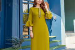 Wooglee Fashion Celebration Vol 10 Heavy Reyon Kurti With Plazzo Design 1064 to 1072 Series (5)