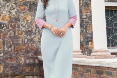 Wooglee Salonee Vol 02 Rayon Handwork Kurti Collection Design 3007 to 3012 Series (10)