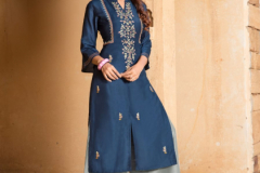 Yami Fashion Reshami Vol 02 Viscose Embroidery Work Kurti With Plazzo 3911 to 3916 Series (11)