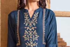 Yami Fashion Reshami Vol 02 Viscose Embroidery Work Kurti With Plazzo 3911 to 3916 Series (12)