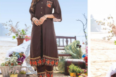 You By Wanna Silk Vol 02 Kurtis With Pant Design 201 to 209 16