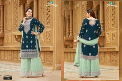 Your Choice Angal 2 Designer Palazzo Salwar Suits Collection 4341 to 4344 Series (4)