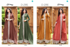 Your Choice D-Zire Georgette Salwar Suit Design 3825 to 3828 Series (6)
