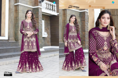 Your Choice Emaar Blooming Georgette Design 3593 to 3596 4