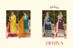 Your Choice Heerva Georgette With Embroidery Work Suits Collection Design 10001 to 10004 Series (5)