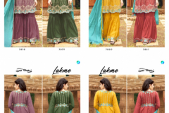 Your Choice Lakme Festival Sharara Salwar Suits with Embroidery Work Design 3858 to 3861 Series (3)