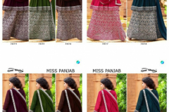 Your Choice Miss Punjab Blooming Georgette Salwar Suit Design 3834 to 3838 Series (4)