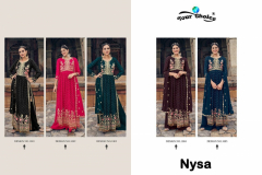 Your Choice Nysa Designer Georgette Salwar Suits Collection Design 1001 to 1005 Series (6)