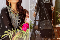 Zaha Naushad Imdad Georgette Embroidered Pakistani Suits Collection 10082 to 10085 Series (2)
