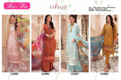 Zarqash Mahe Noor Paskistani Salwar Suit Design 2065 to 2068 Series (6)