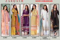 Zarqash Noor Luxury Chikankari Cotton Pakistani Salwar Suits Design Z-2061 to Z-2066 Series (14)