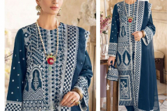 Zarqash Qalamkar Z-2054 Pakistani Salwar Suit Design 2054-A to 2054-E Series (6)