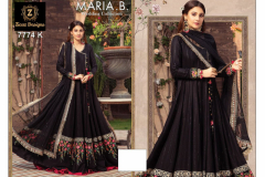 Ziaaz Designs Maria B Wedding Collection Pakistani Salwar Suit Design 7776M to 7773J Series (3)