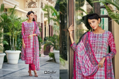Zulfat Designer Adaa Pure Jam Cotton Designer Print with Embroidery Work Salwar Suits Collection 491-001 to 491-010 Series (4)