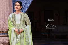 Zulfat Designer Dinaaz Cotton With Digital Print Salwar Suits Collection Design 470-001 to 470-010 Series (2)