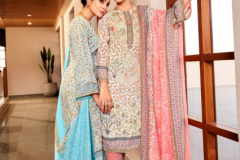 Zulfat Designer Kavya Vol 02 Pure Cotton With Designer Print Salwar Suits Collection Design 490-001 to 490-010 Series (1)