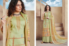 Zulfat Designer Studio Revaa Cotton Printed Salwar Suits Design 01 to 10 14