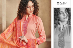Zulfat Designer Studio Revaa Cotton Printed Salwar Suits Design 01 to 10 6