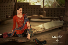 Zulfat Designer Suit Damini Pure Jam Cotton Salwar Suit Collection Design 497-001 to 497-010 Series (2)