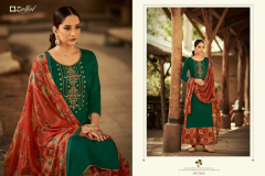 Zulfat Designer Suit Damini Pure Jam Cotton Salwar Suit Collection Design 497-001 to 497-010 Series (5)