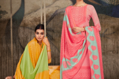 Zulfat Designer Suits Adeena Pure Cotton Designer Print Salwar Suits Collection Design 509-001 to 509-008 Series (1)