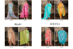 Zulfat Designer Suits Adeena Pure Cotton Designer Print Salwar Suits Collection Design 509-001 to 509-008 Series (10)