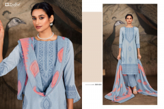 Zulfat Designer Suits Adeena Pure Cotton Designer Print Salwar Suits Collection Design 509-001 to 509-008 Series (4)