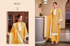 Zulfat Designer Suits Afsana Pure Cotton Designer Print Salwar Suit Collection Design 489-001 to 489-010 Series (9)