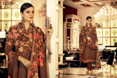 Zulfat Designer Suits Al'MARINA Woollen Pashmina Collection Design 459001 to 459010 Series (3)